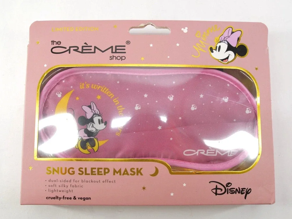 The Creme Shop Disney Minnie Mouse Limited Edition Snug Sleep Mask New In Pkge